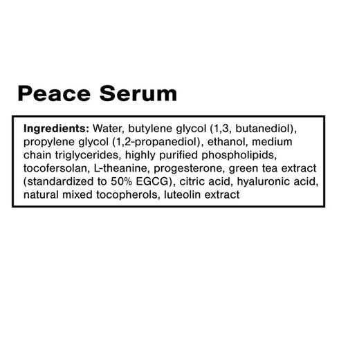Peace Serum | Progestrone serum